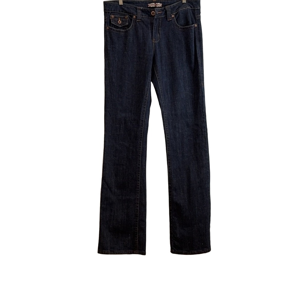 Makers of True Originals Straight Leg Jeans Women's Dark Blue Size 32 Stretch